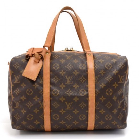 100% AUTH LOUIS VUITTON MONOGRAM SAC SOUPLE 35 Unisex - Picture 1 of 15